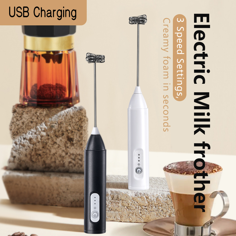 Pocket Coffee Maker - Batidores de leche inalámbricos, batidora eléctrica