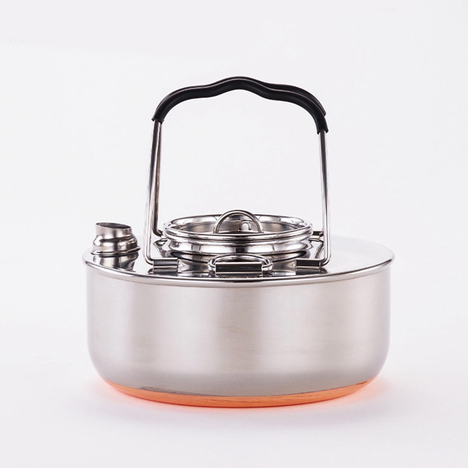 Camping Lightweight Cooking Pot - Hervidor portátil para cocinar, tetera ligera