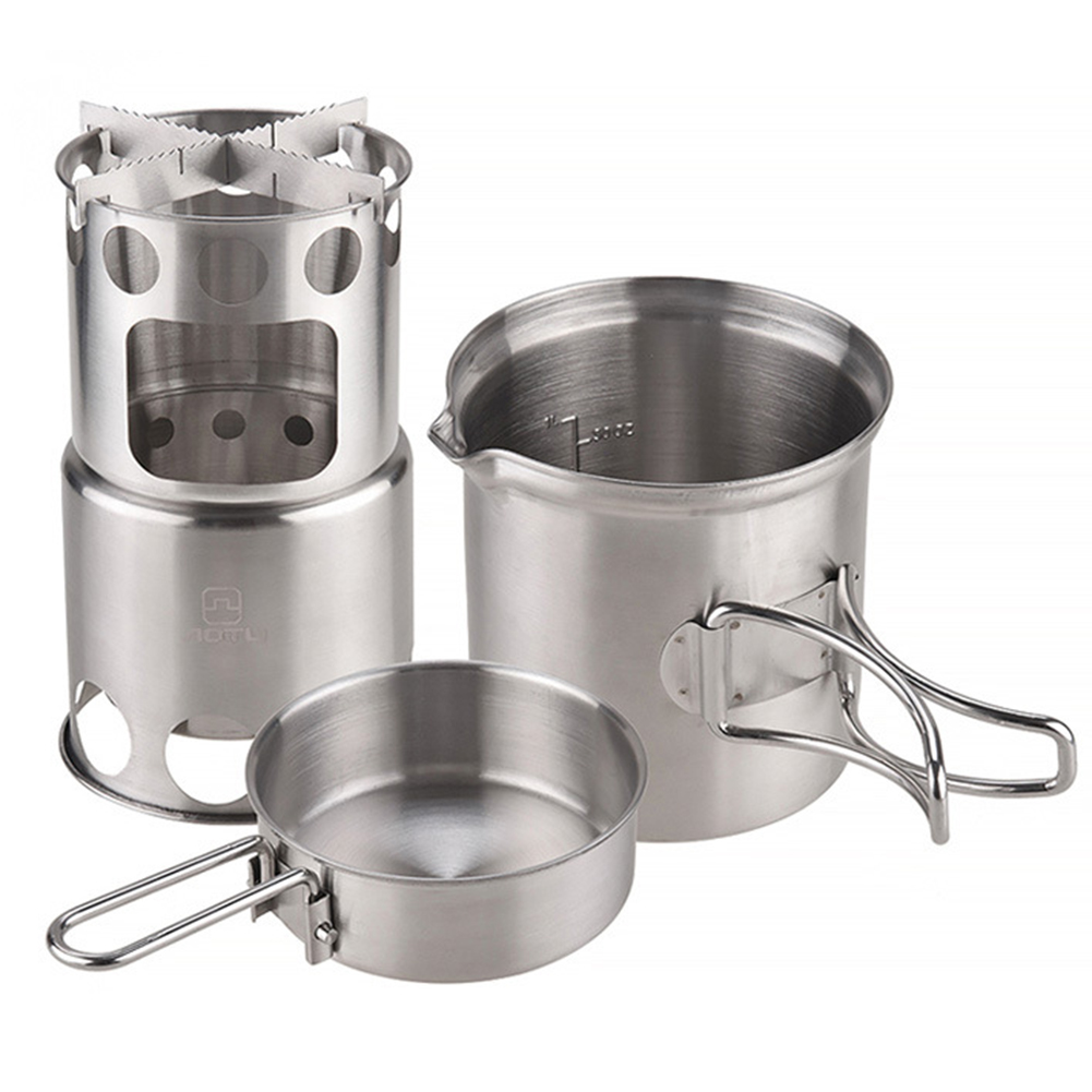 Camping Cooking Options - Utensilios de cocina para acampar, estufa