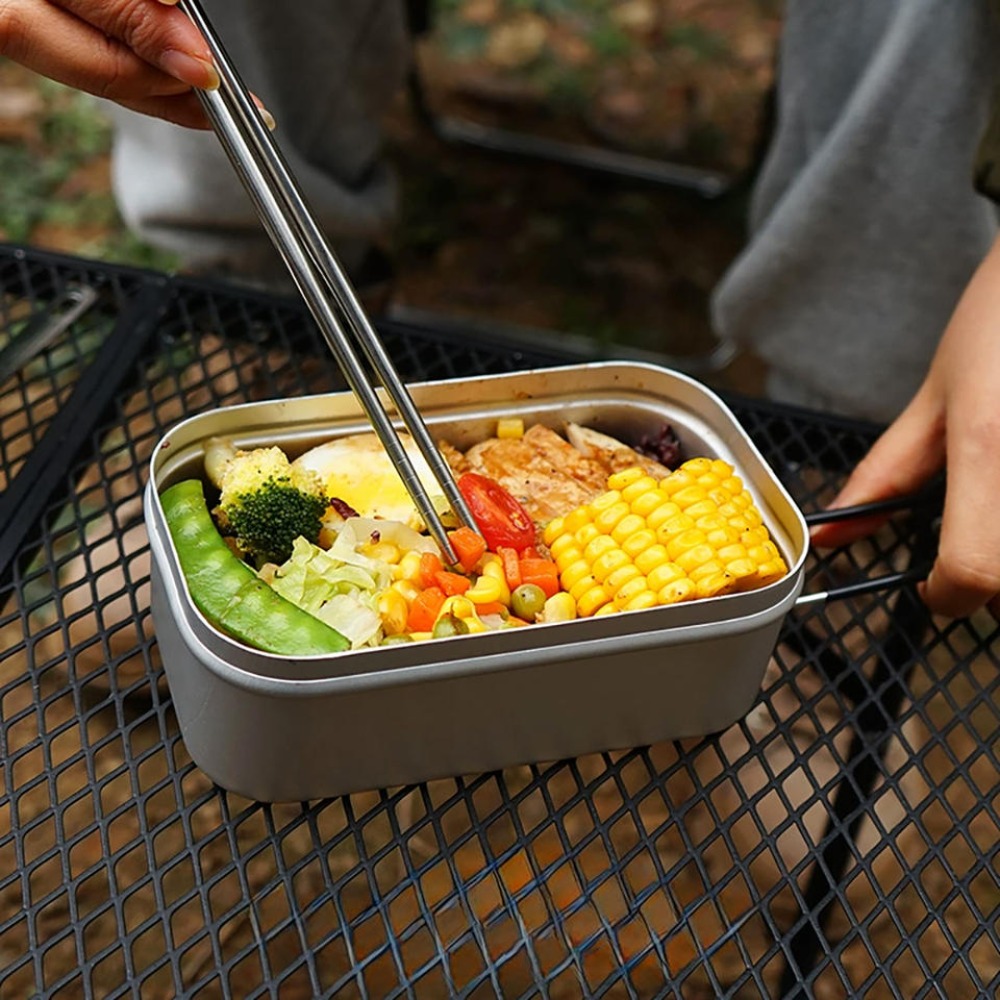 Camping Cooking Set - Vajilla ultraligera para acampar, utensilios de