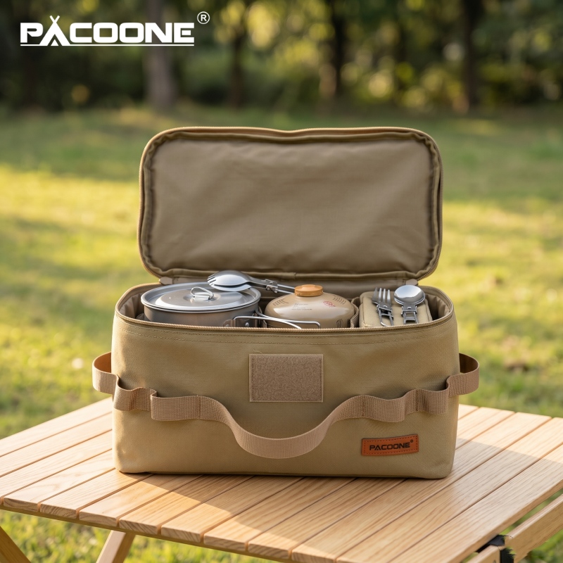 Camping Outdoor Cooking Equipment - Bolsa de Almacenamiento Portátil para Camping