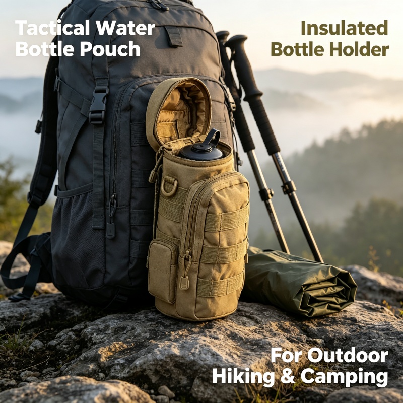 Camping Cooking Can - Bolsa Táctica Molle para Botella de
