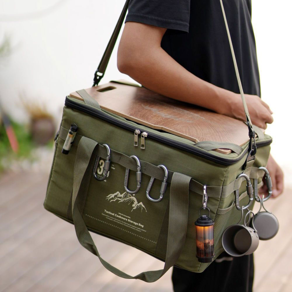 Camping Outdoor Cooking Equipment - Bolsa de Picnic táctica de 36L,