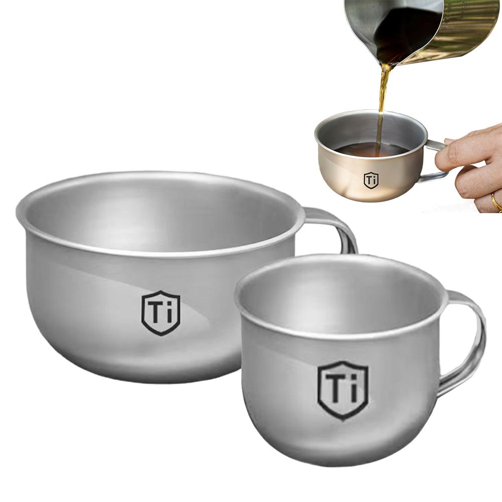 Camping Outdoor Cooking Equipment - Mini taza de agua de aleación