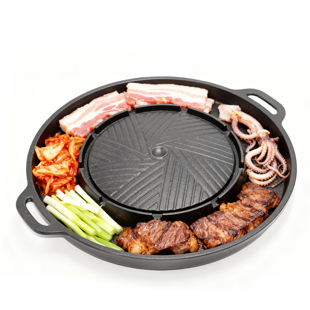 Camping Cooking Griddle - KOSUN Sartén para parrilla de barbacoa