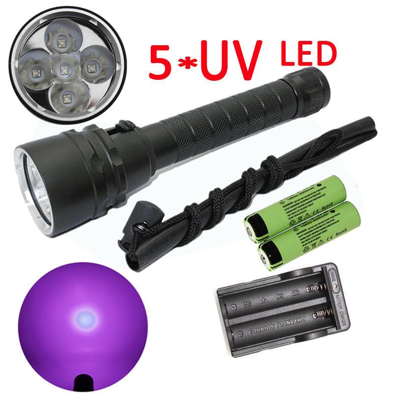 Camping Cooking Torch - Linterna LED UV subacuática, luz ultravioleta,