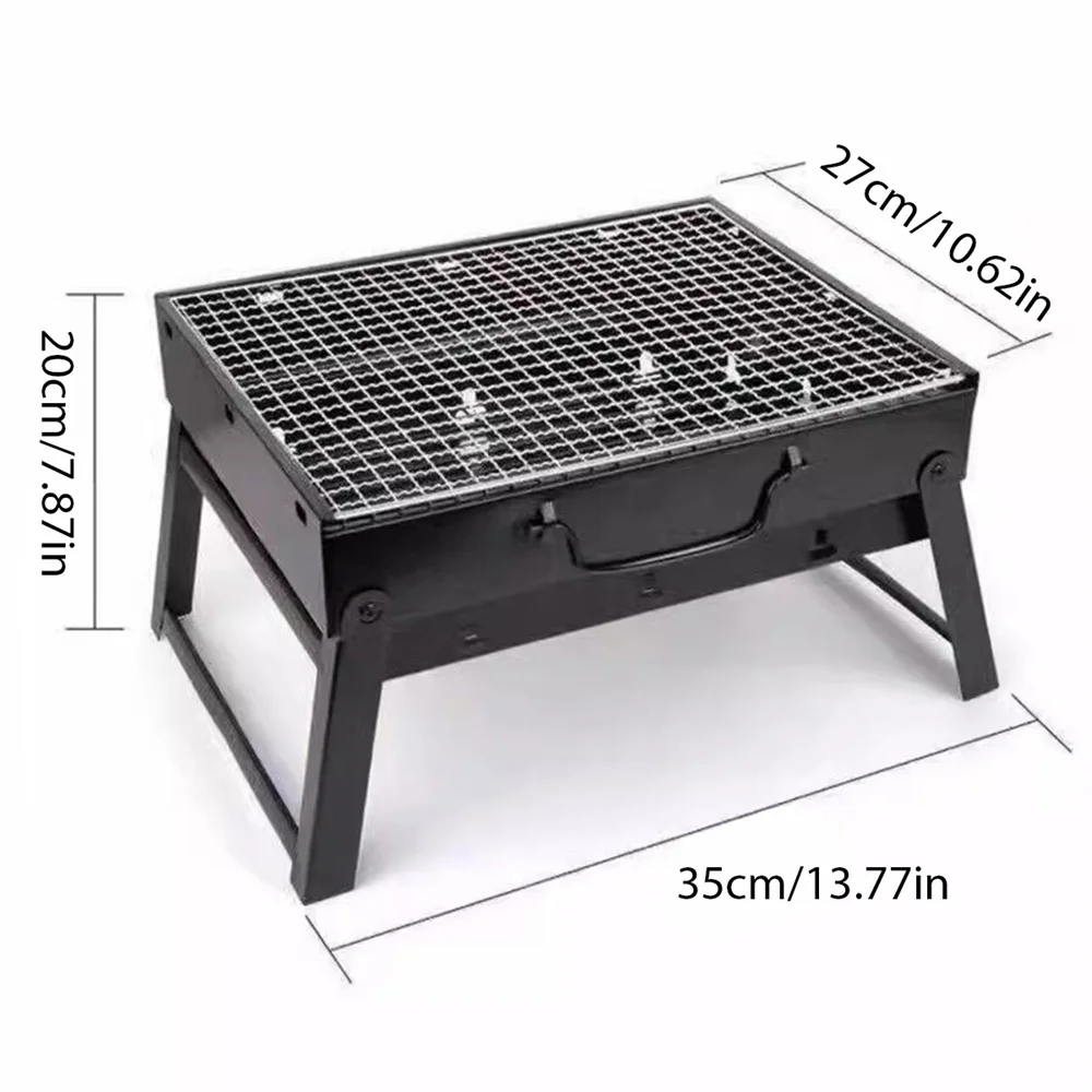 Camping Cooking Set Non Stick - Juego de Parrilla de Carbón Portátil