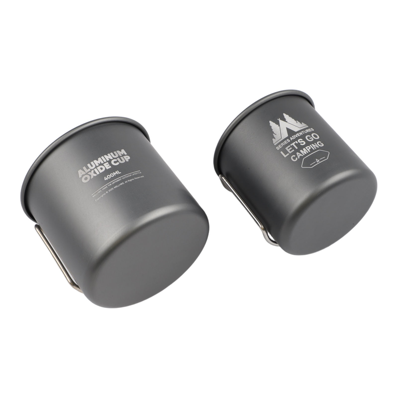 Nesting Camping Cooking Set - Juego de Tazas de Camping de