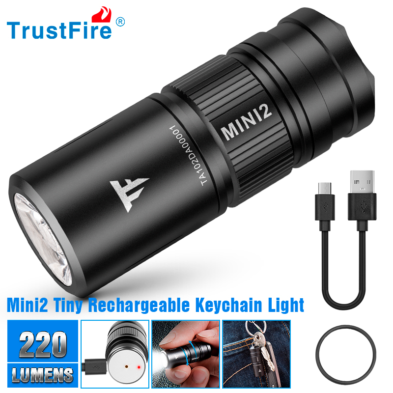 Camping Cooking Torch - Trustfire Mini2 Mini Edc linterna Usb