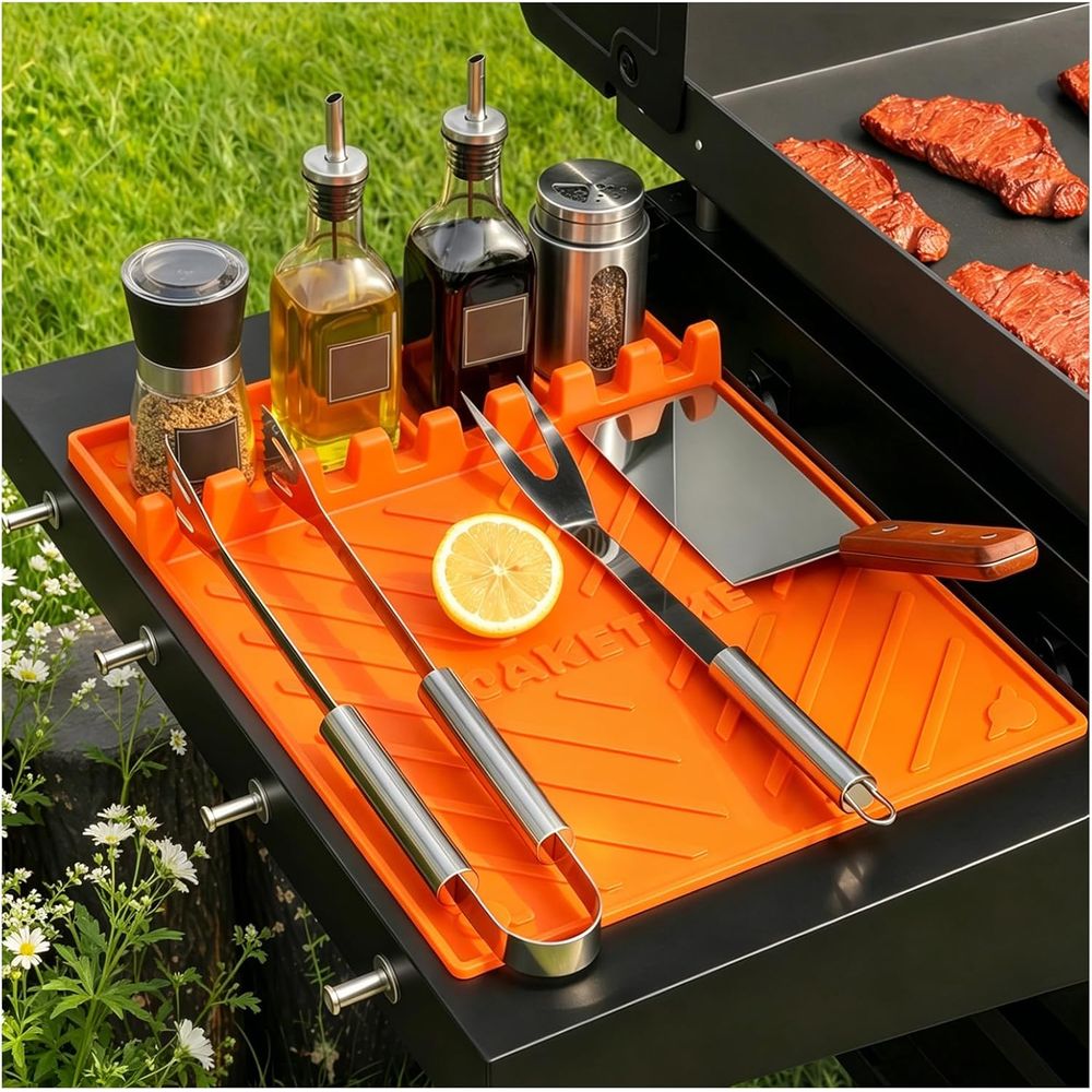 Camping Cooking Griddle - Tapetes de Silicona para Parrilla o