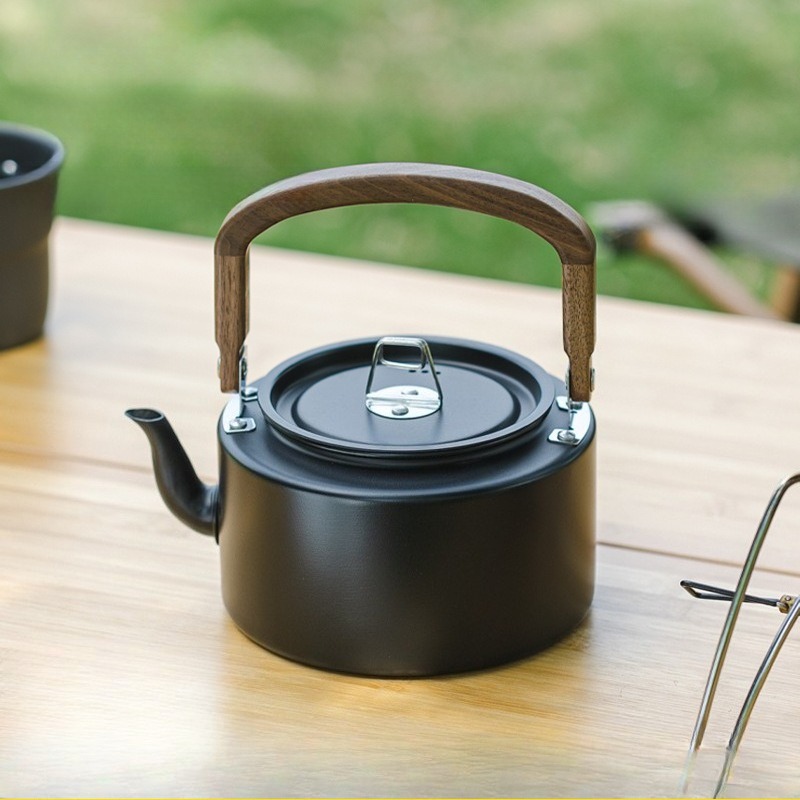 Camping Lightweight Cooking Pot - Hervidor de agua ligero de aleación