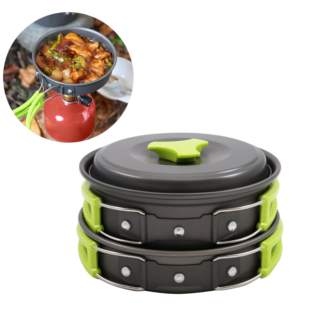 Juego de Utensilios de Cocina  - Camping Lightweight Cooking Pot reseña y precio