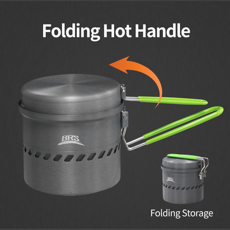 BRS-TS19 1L/1.7L/2.5L Nuevo Se - Camping Cooking Set reseña y precio