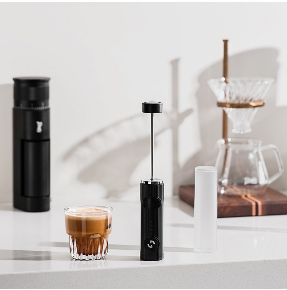 Espumador de Leche Eléctrico I - Pocket Coffee Maker reseña y precio