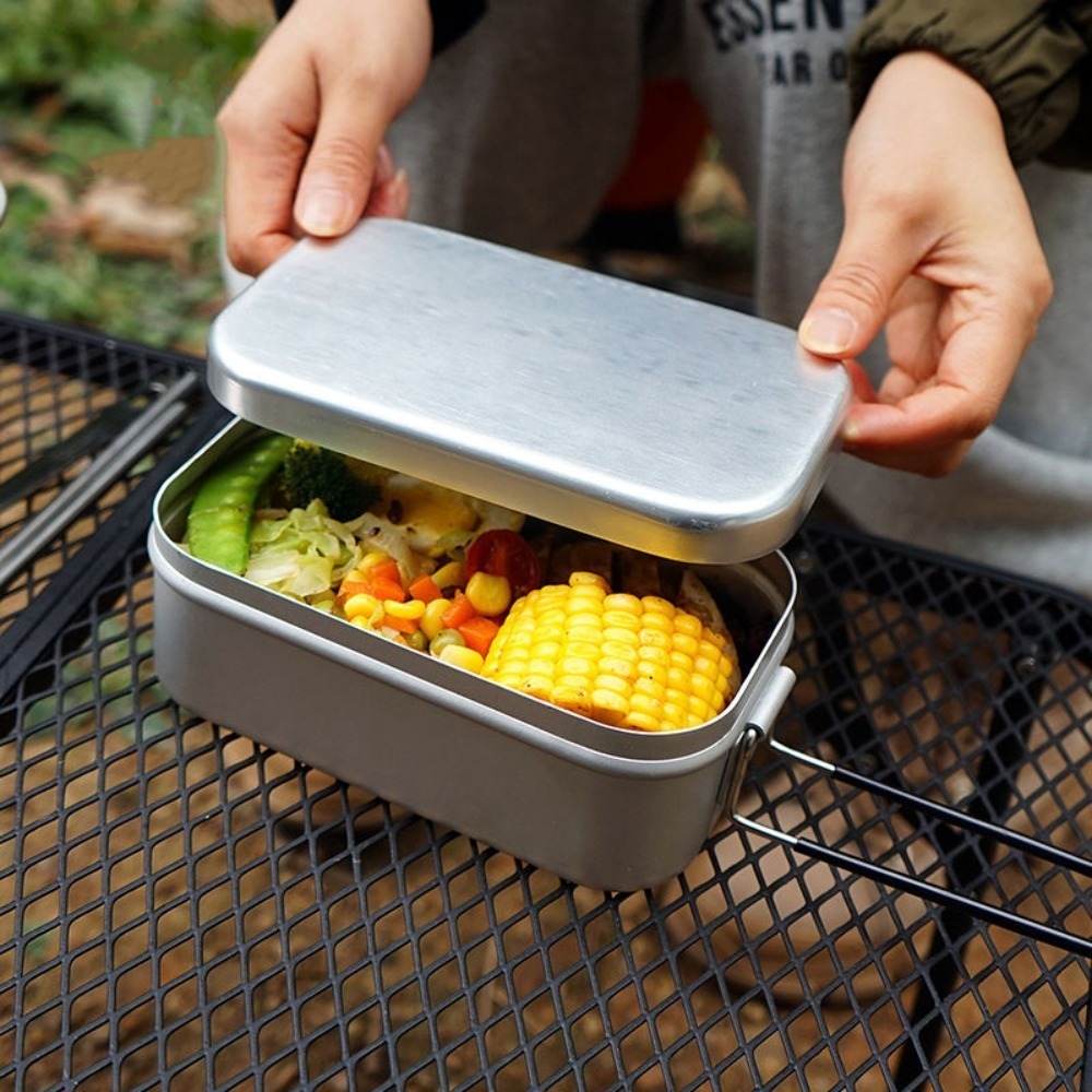 Vajilla ultraligera para acamp - Camping Cooking Set reseña y precio