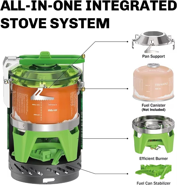 Sistema de Cocina Portátil par - Camping Cooking Jetboil reseña y precio