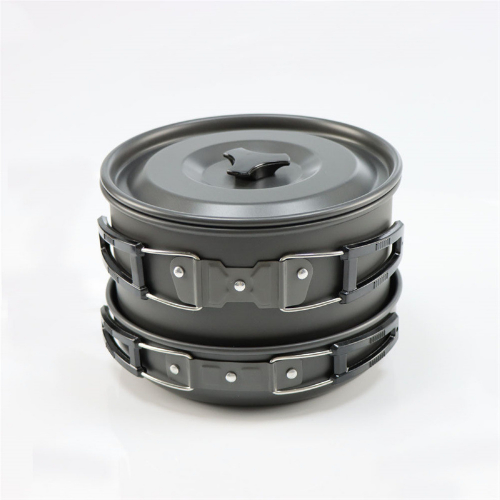 Juego de Cocina para Acampar a - Nesting Camping Cooking Set reseña y precio