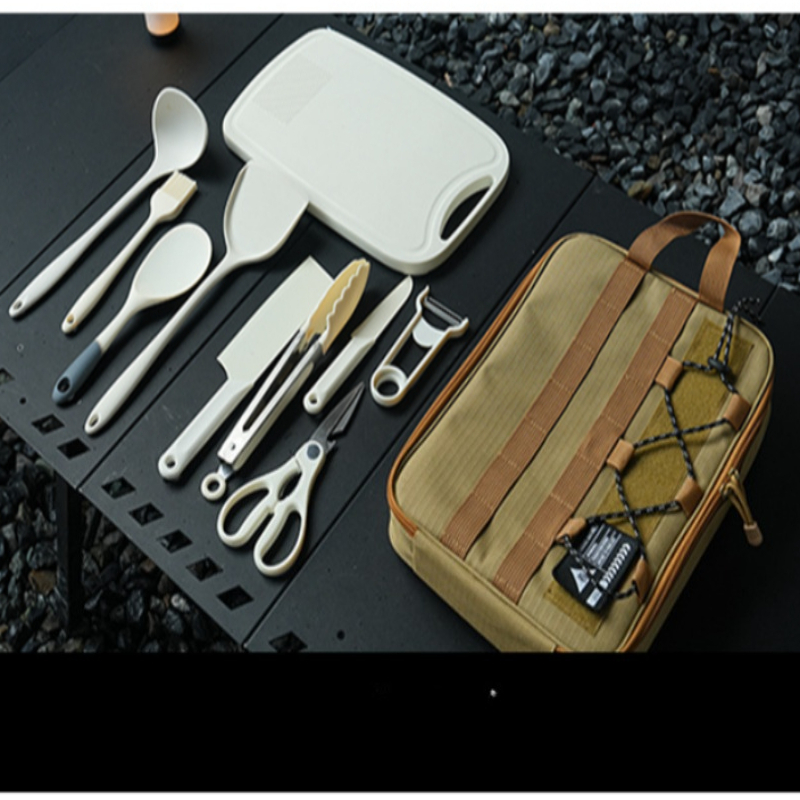 Juego de utensilios de cocina  - Camping Cooking Set Non Stick reseña y precio