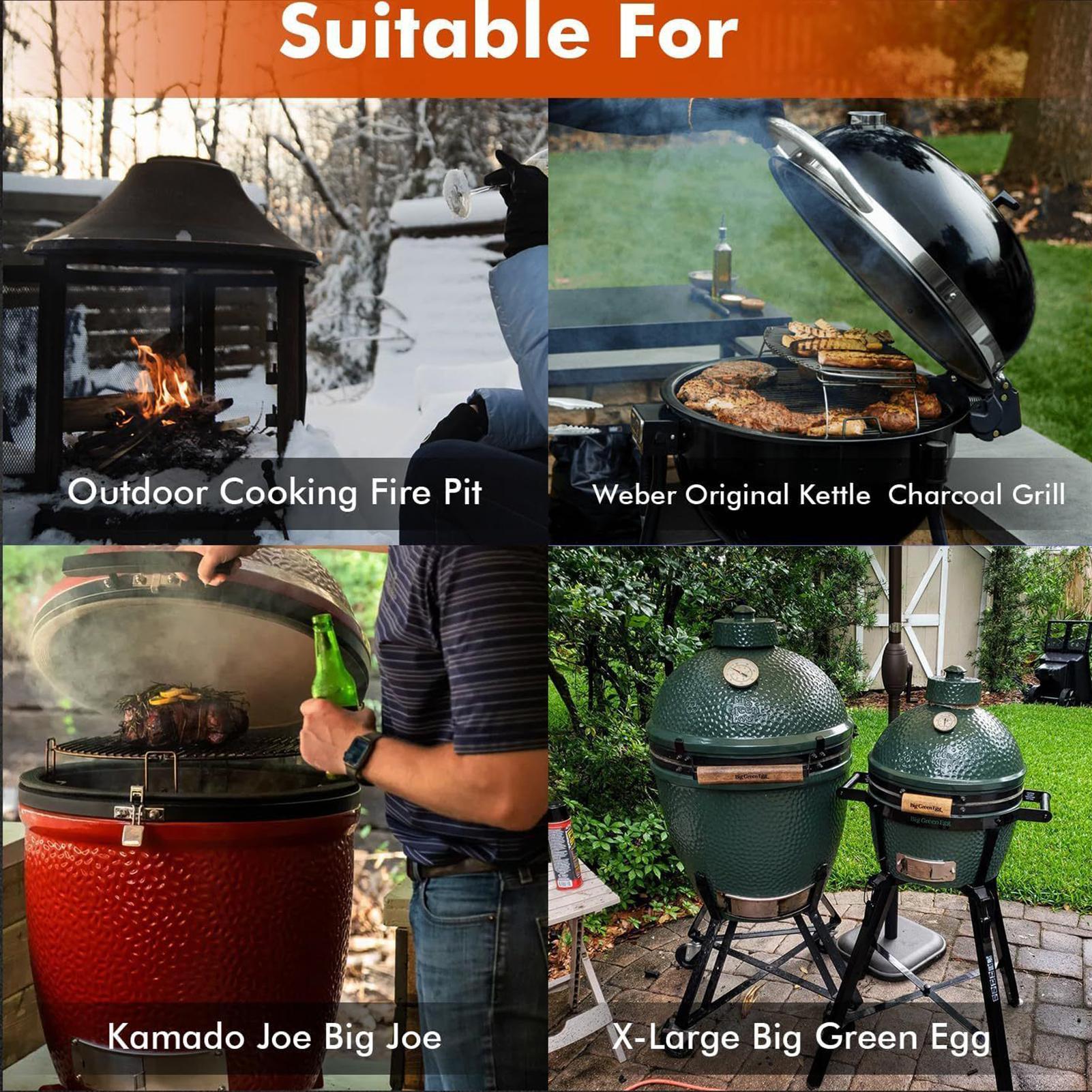Cubierta para parrilla 210D Ox - Camping Cooking Griddle reseña y precio