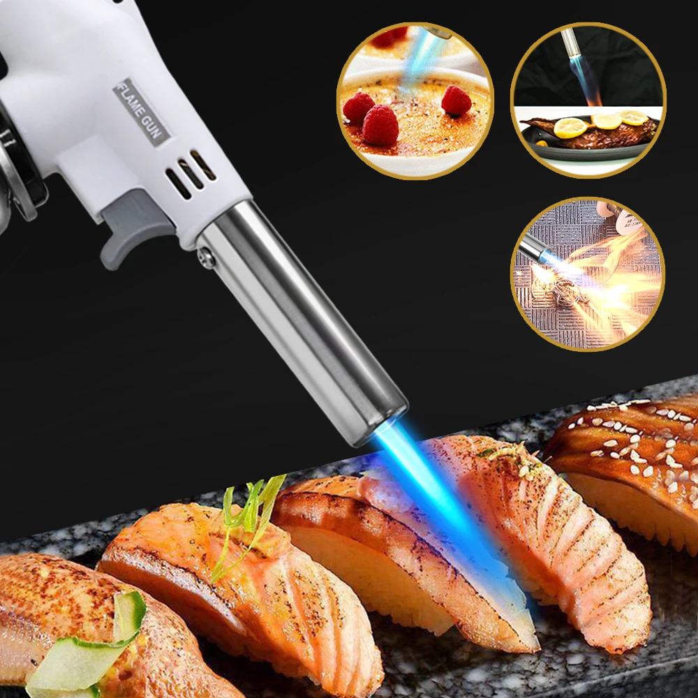 Pistola de llama de Metal port - Camping Cooking Torch reseña y precio