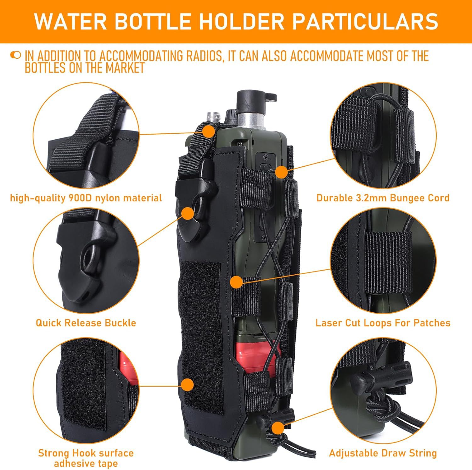 Bolsa Molle para Botella de Ag - Camping Cooking Can reseña y precio