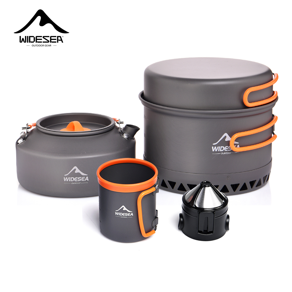 Vajilla para acampar, juego de - Camping Cooking Full Set reseña y precio