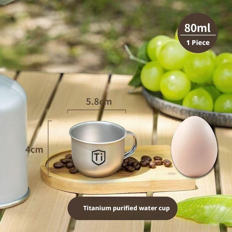 Mini taza de agua de aleación  - Camping Outdoor Cooking Equipment reseña y precio