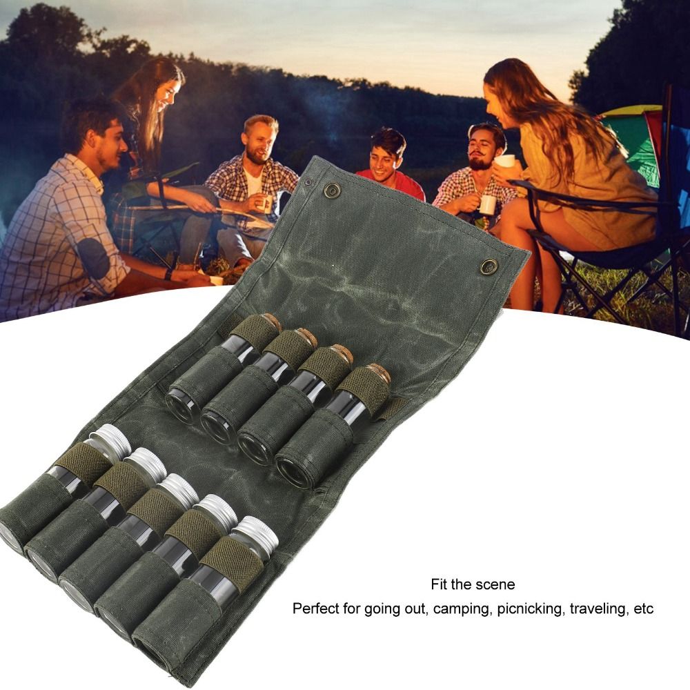 Bolsa de especias portátil de  - Camping Cooking Youtube reseña y precio