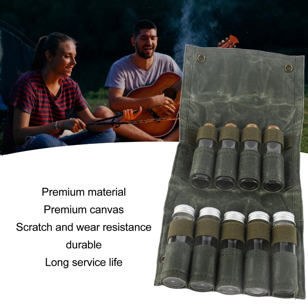 Bolsa de especias portátil de  - Camping Cooking Youtube reseña y precio