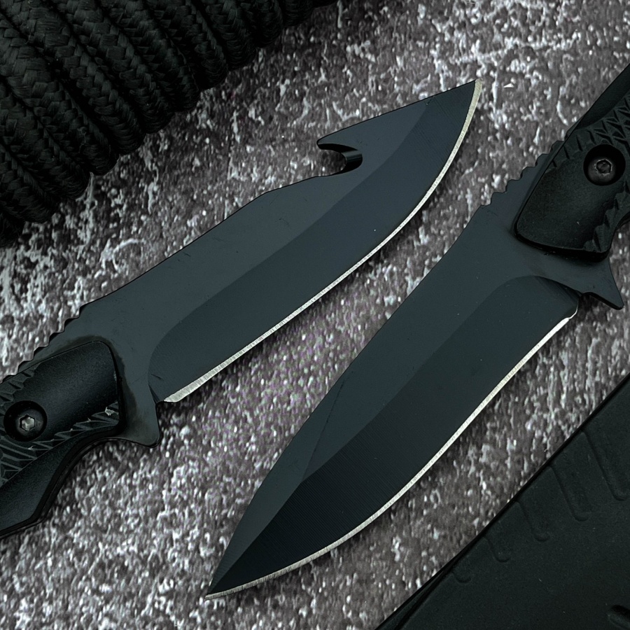 Cuchillo recto de emergencia p - Camping Cooking Knife With Sheath reseña y precio