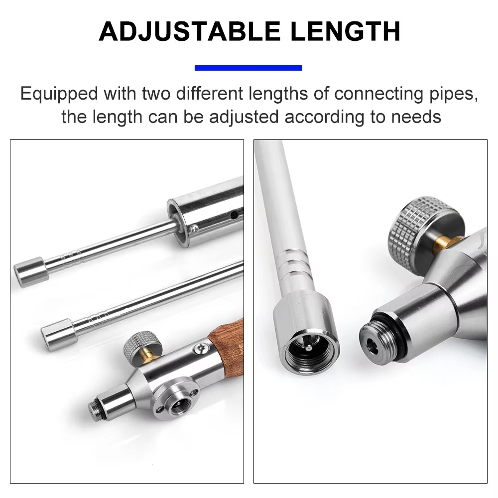 Antorcha de Llama Ajustable de - Camping Cooking Torch reseña y precio