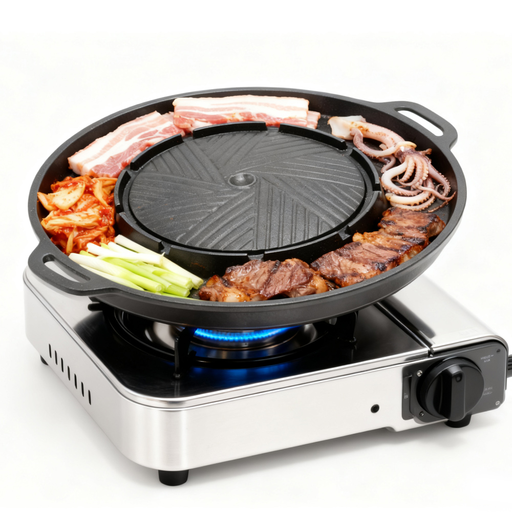 KOSUN Sartén para parrilla de  - Camping Cooking Griddle reseña y precio