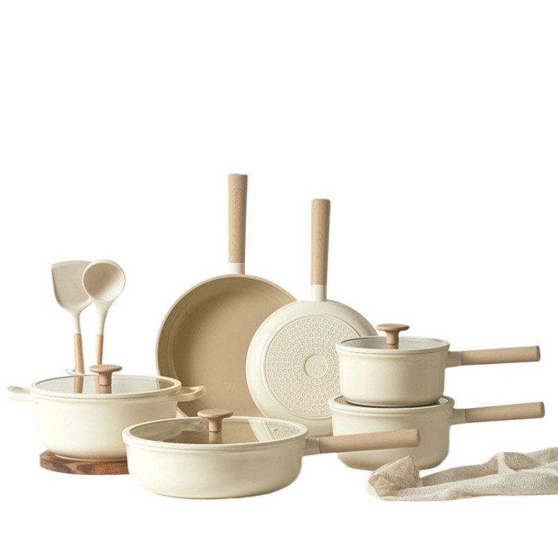 Geling - Juego de Ollas y Sart - Camping Cooking Set Non Stick reseña y precio