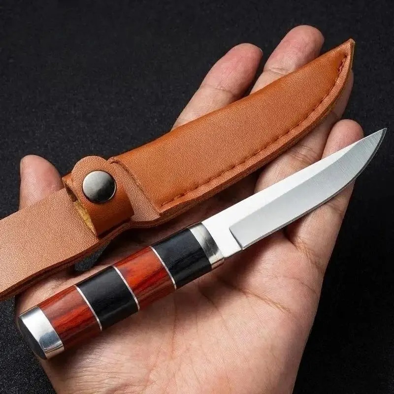 Cuchillo para barbacoa de acer - Camping Cooking Knife With Sheath reseña y precio