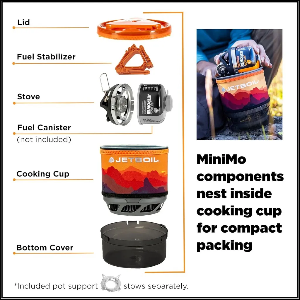 Sistema de Cocina Jetboil Mini - Camping Cooking Jetboil reseña y precio