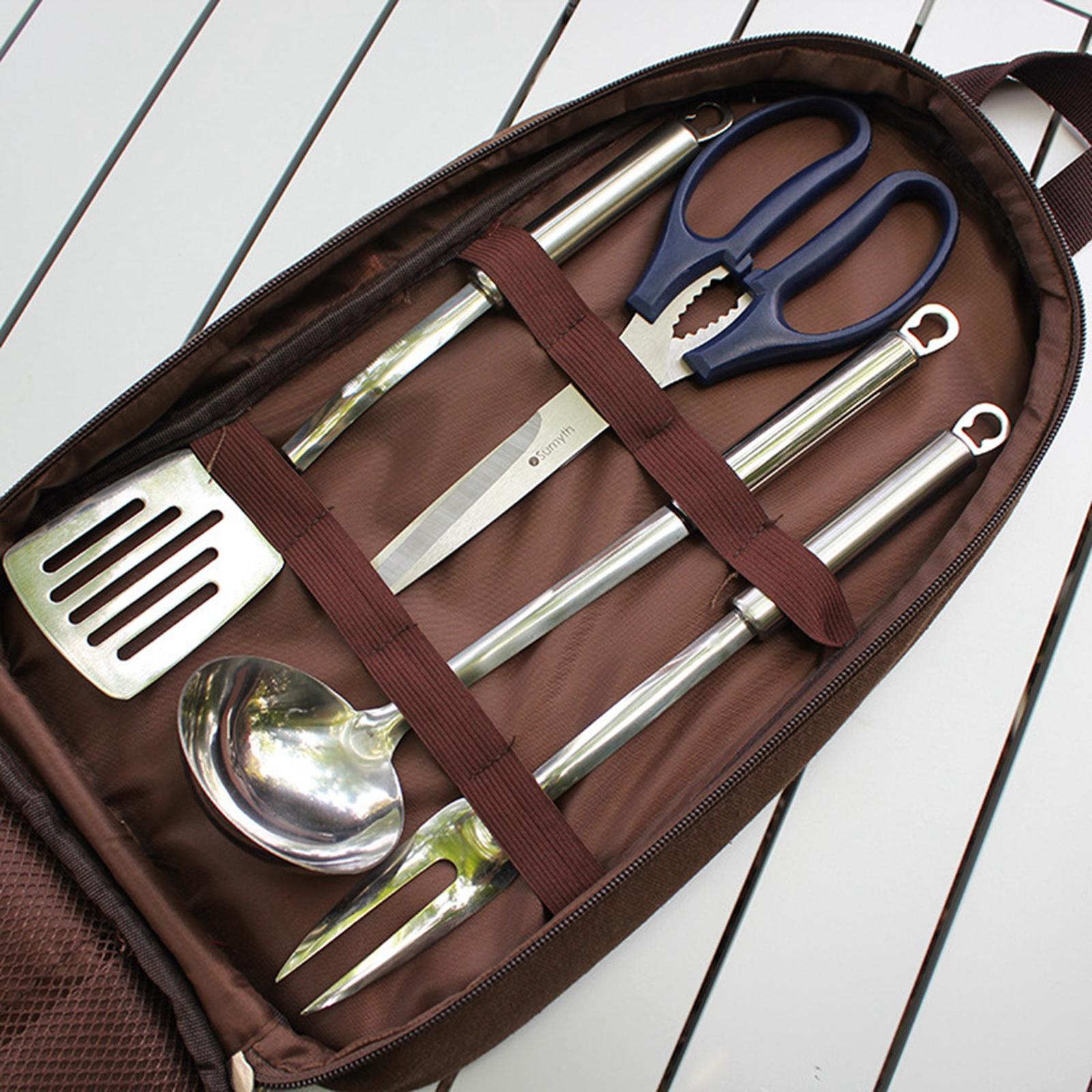 Juego de utensilios de cocina  - Camping Cooking Set Non Stick reseña y precio