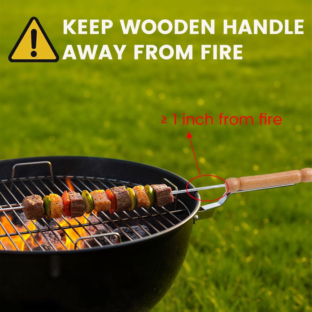 Brochetas reutilizables para a - Camping Cooking Set reseña y precio