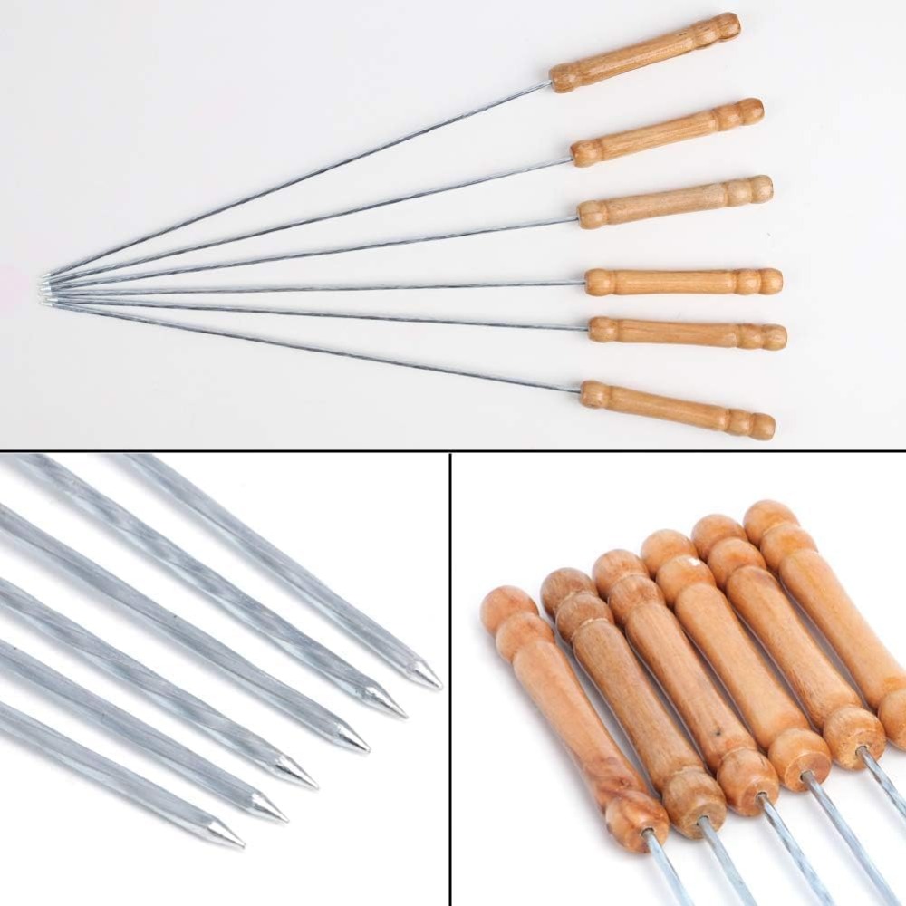Brochetas reutilizables para a - Camping Cooking Set reseña y precio