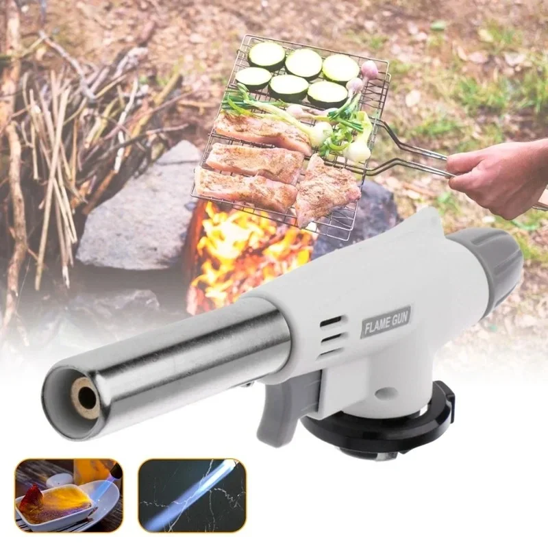 Quemador de butano para exteri - Camping Cooking Torch reseña y precio