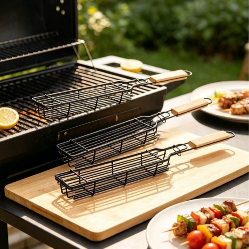Cestas para asar de acero inox - Nesting Camping Cooking Set reseña y precio