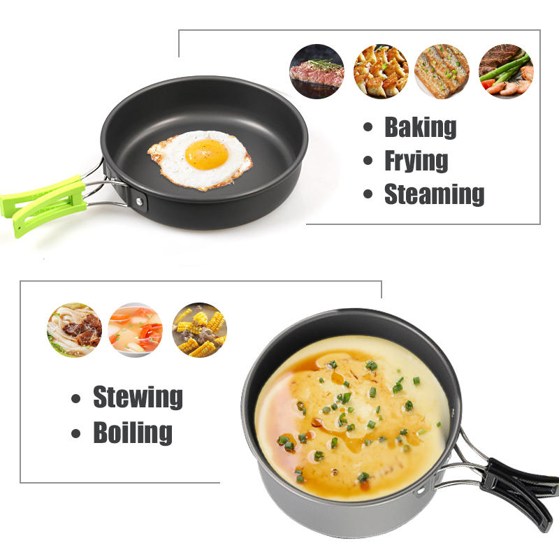 WESTTUNE-Kit de utensilios de  - Camping Cooking Griddle reseña y precio