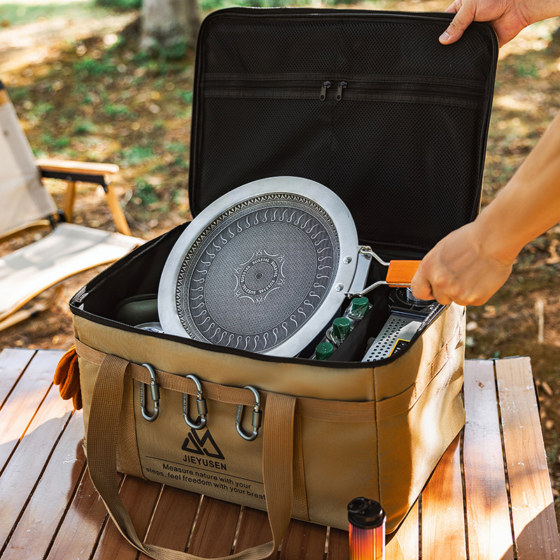 Caja de Almacenamiento Plegabl - Camping Outdoor Cooking Equipment reseña y precio