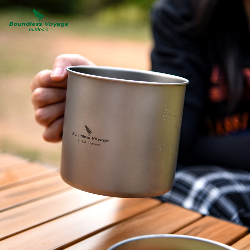 Juego de ollas con mango plega - Camping Lightweight Cooking Pot reseña y precio