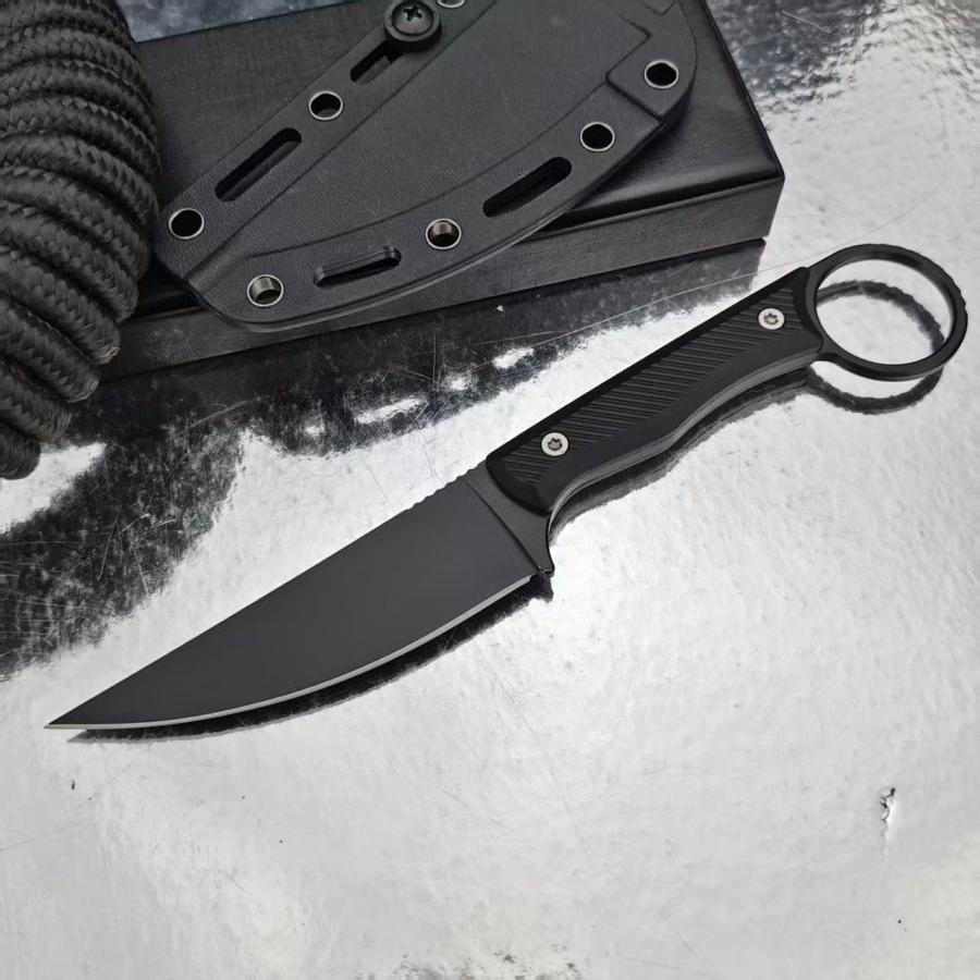 Cuchillo Recto Ligero y Portát - Camping Cooking Knife With Sheath reseña y precio