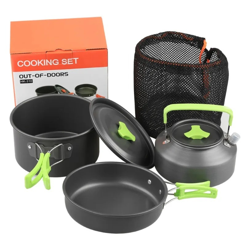 Juego de Cocina para Acampar,  - Camping Cooking Full Set reseña y precio