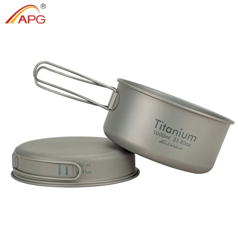 APG Sartén de titanio ultralig - Camping Cooking Griddle reseña y precio