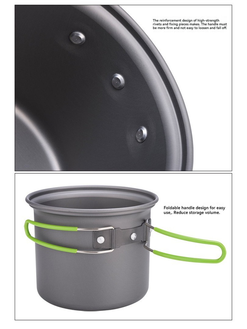 Juego de Utensilios de Cocina  - Camping Cooking Set reseña y precio