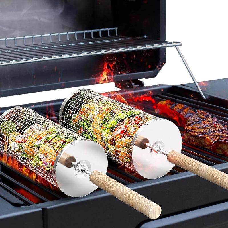 Cesta de acero inoxidable para - Camping Cooking Griddle reseña y precio