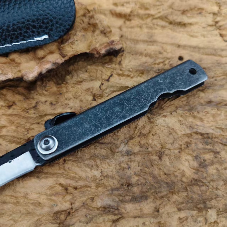 Cuchillo Plegable Higonokami H - Camping Cooking Knife With Sheath reseña y precio