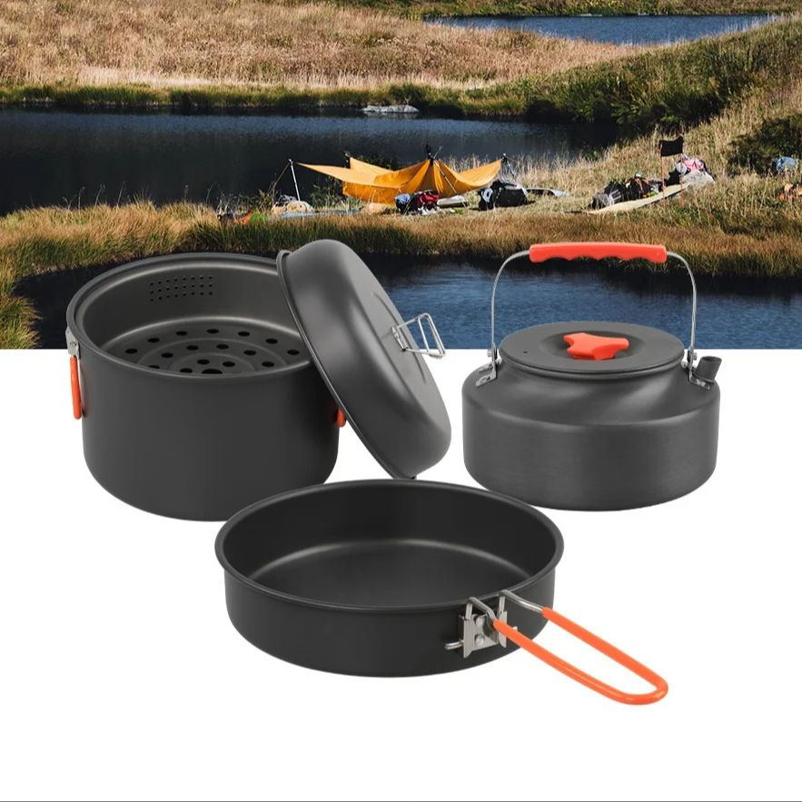 Juego de utensilios de cocina  - Camping Cooking Set reseña y precio